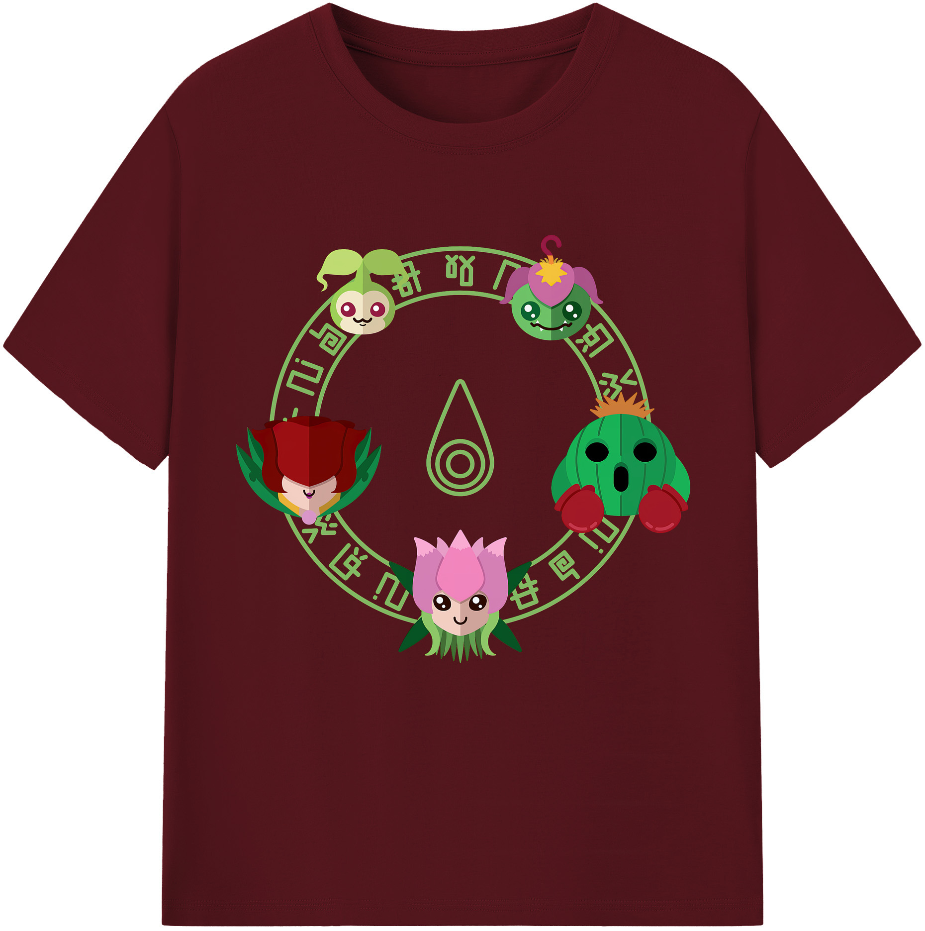（画像用） Digimon デジタルモンスター/デジモン 綿100％半袖Tシャツ（フロントプリント）